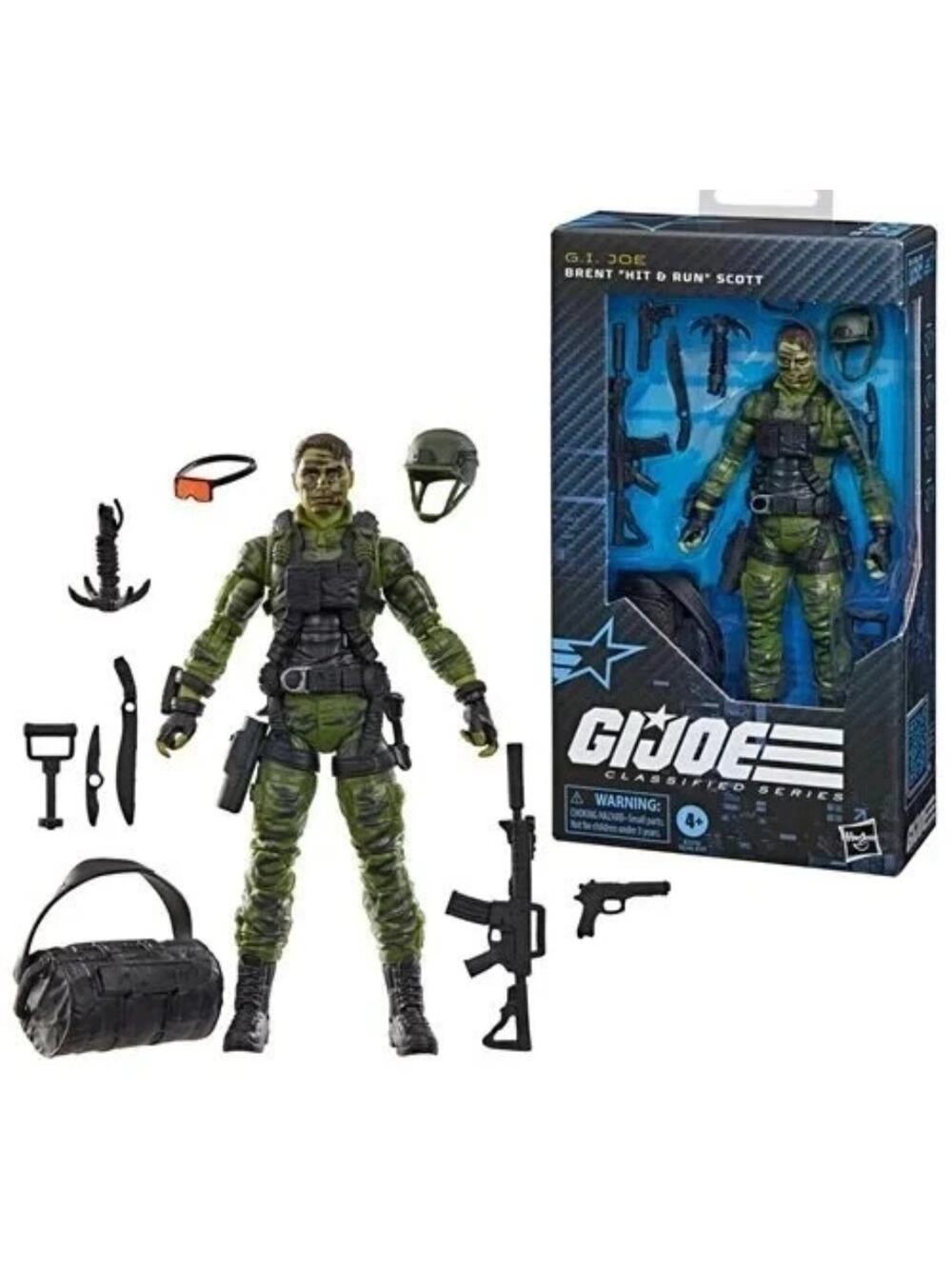 HASBRO GI JOE CLASSIFIED SERIES #188 Brent "Hit & Run" Scott 6" 2026 Figure